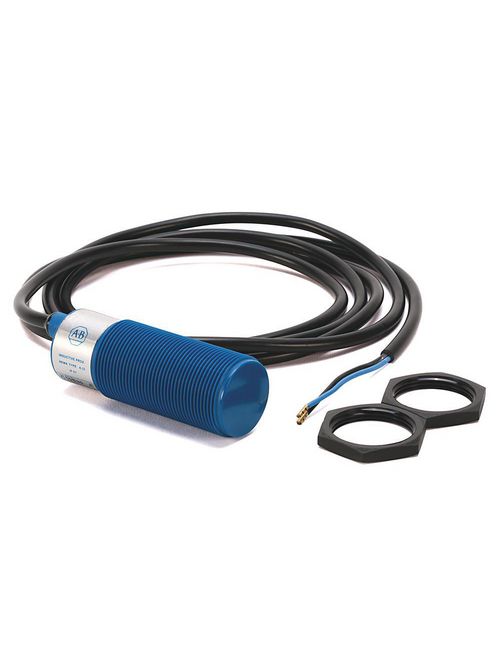 Product image for Allen-Bradley 871C-D10S30 2-Wire AC Plastic Housing Tubular Nickel Plated Brass 10 mm Sensing Distance N.C. Output PVC Cable