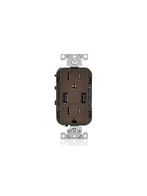 LEV T5632-B 5-15R USB COMBINATION R LEV T5632-B 5-15R USB COMBINATION R