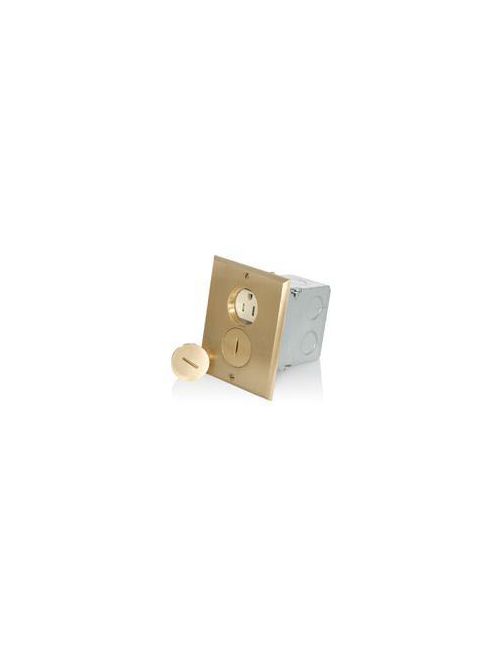 Leviton 25249-TFB 15 Amp 125 Volt NEMA 5-15R 2-Pole 3-Wire Commercial Grade Ivory Tamper-Resistant Straight Blade Receptacle Leviton 25249-TFB 15 Amp 125 Volt NEMA 5-15R 2-Pole 3-Wire Commercial Grade Ivory Tamper-Resistant Straight Blade Receptacle