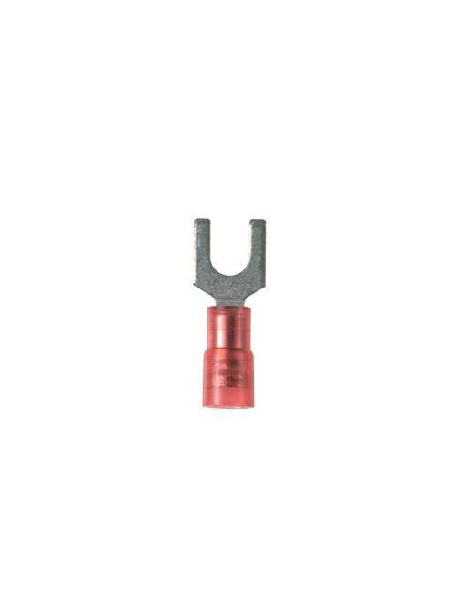 Panduit PNF18-6F-C Funnel Entry Nylon Insulated Fork Terminal Panduit PNF18-6F-C Funnel Entry Nylon Insulated Fork Terminal
