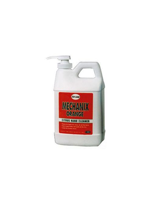 Product image for CRC Industries SL1717 1/2 Gallon Bottle Citrus Lotion Hand Cleaner with Pump