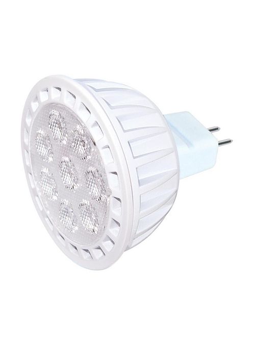 Product image for Satco S9105 Discontinued - 7 watts; MR16 LED; GU5.3 base; 4000K; 40' beam spread; 12 volts; Dimmable