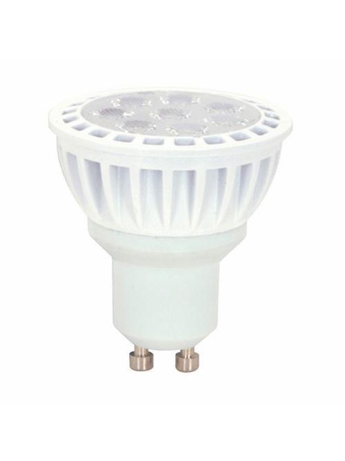 Product image for Satco S9096 Discontinued - 7W LED MR16 LED; 3000K; 40' beam spread; GU10 base; 120 volts