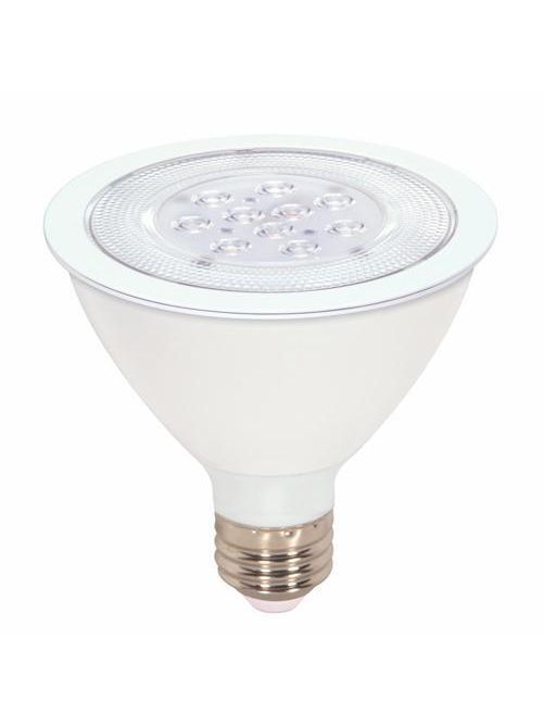 Product image for Satco S9086 - 11 watt PAR30 Short Neck LED; 3000K; 40' beam spread; Medium base; 120 volts