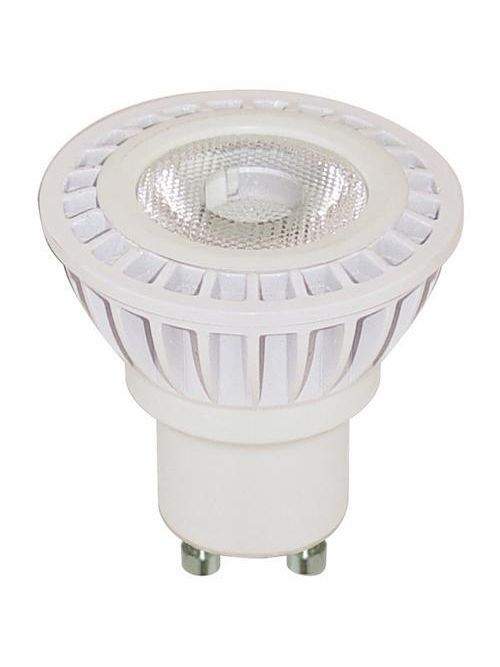 Product image for Satco S9009 - 5 watt; MR16 LED; 5000K; 40 deg beam spread; GU10 base; 120 volts; Carded
