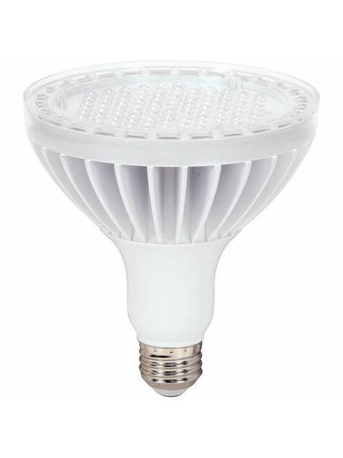 Product image for Satco S8978 - 17 watt; PAR38 LED; 3500K; 40' beam spread; Medium base; 120 volts