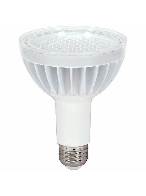 Product image for Satco S8972 Discontinued - 14W PAR30 Long Neck LED; 3500K; 60' beam spread; Medium base; 120 volts