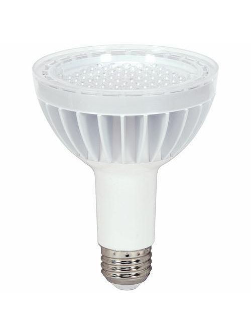 Product image for Satco S8948 Discontinued - 14W PAR30 Long Neck LED; 3500K; 40' beam spread; Medium base; 120 volts