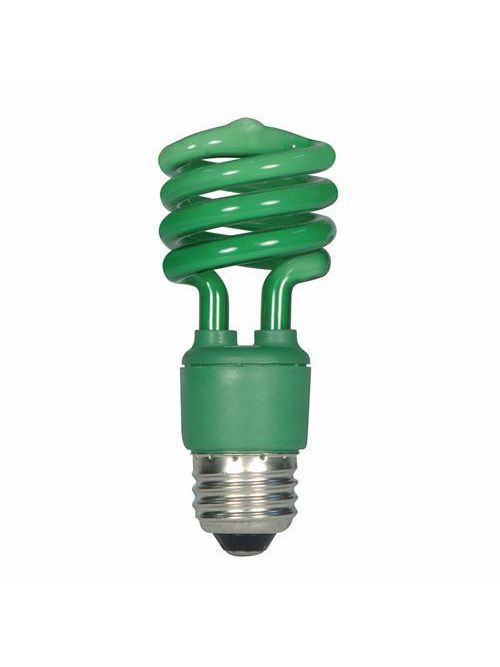 SATCO S7272 13T2/E26/GREEN/120V/1PK SATCO S7272 13T2/E26/GREEN/120V/1PK
