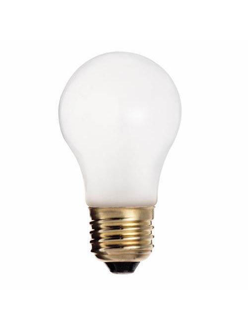 Product image for Satco S3740 60W A15 Incandescent; Frost; 2500 Average rated hours; 570 Lumens; Medium base; 130 Volt; Carded