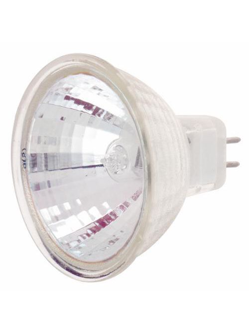 Product image for Satco S1997 50 Watt; Halogen; MR16; EXT/C; 2000 Average rated Hours; Miniature 2 Pin Round base; 24 Volt