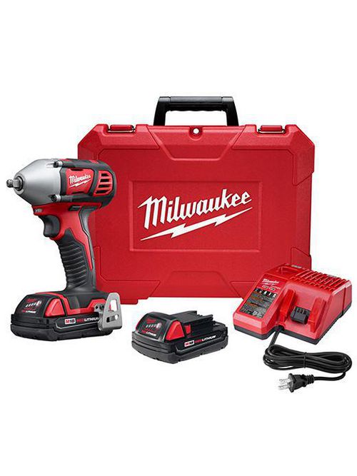 Milwaukee 2658-22CT M18™ 3/8" Impact Wrench Compact Kit Milwaukee 2658-22CT M18™ 3/8" Impact Wrench Compact Kit