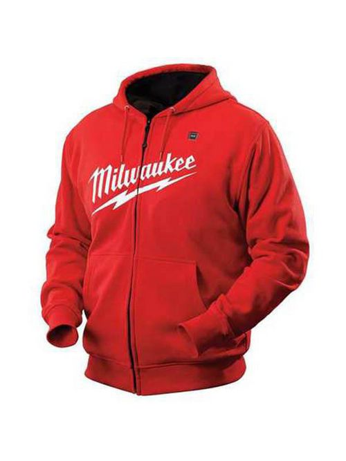 Product image for MILW 2371-XL M12 CORDESS RED HEATED HOODIE KIT - XL