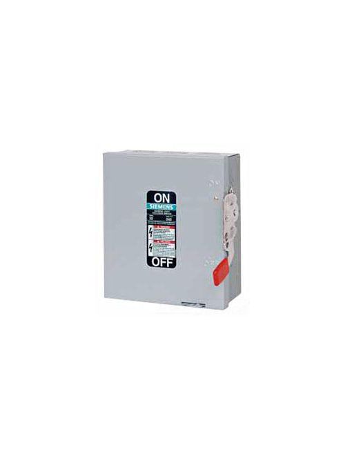 Product image for Siemens GUN321AW 240 VAC/250 VDC 30 Amp 3-Pole NEMA 3R General Duty Non-Fusible Safety Switch
