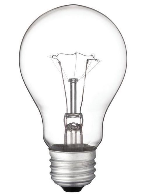 Product image for Westinghouse Lighting 0411229 60 W Clear E26 Medium Base 130 Volt A19 Incandescent Vibration Resistant Light Bulb