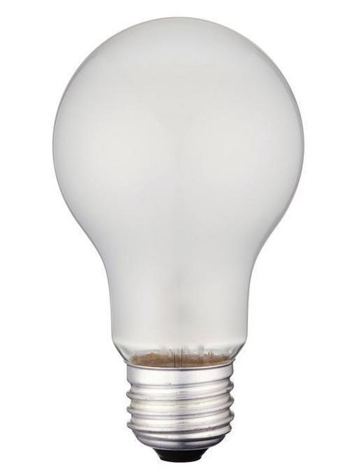 Product image for Westinghouse Lighting 0410229 60 W Frost E26 Medium Base 130 Volt A19 Incandescent Vibration Resistant Light Bulb