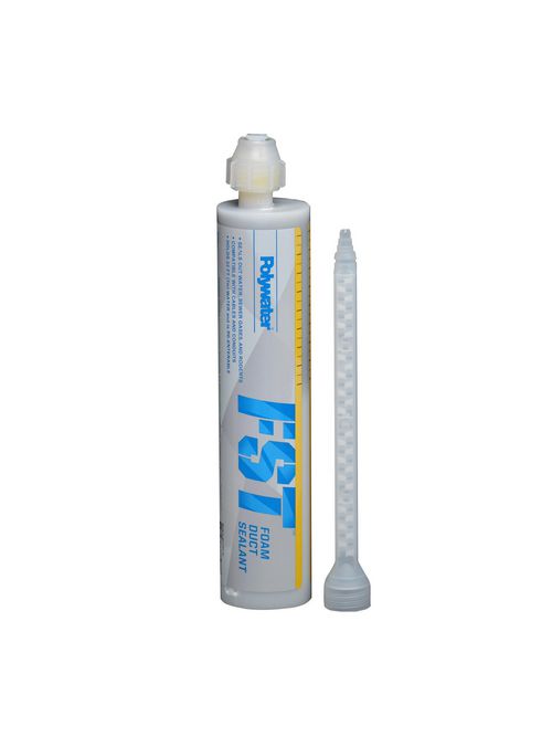 American Polywater FST-250 8.5 oz Foam Duct Sealant Cartridge with Mixing Nozzle American Polywater FST-250 8.5 oz Foam Duct Sealant Cartridge with Mixing Nozzle
