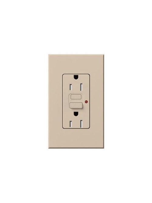 Product image for LUT NTR-15-GFTR-TP 15A GFCI RCPT