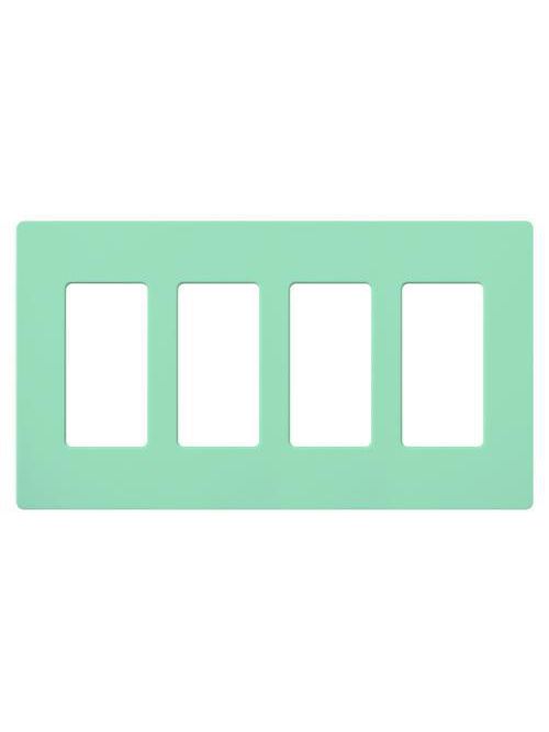 Product image for LUT SC-4-SG SATIN COLOR 4-GANG WALL