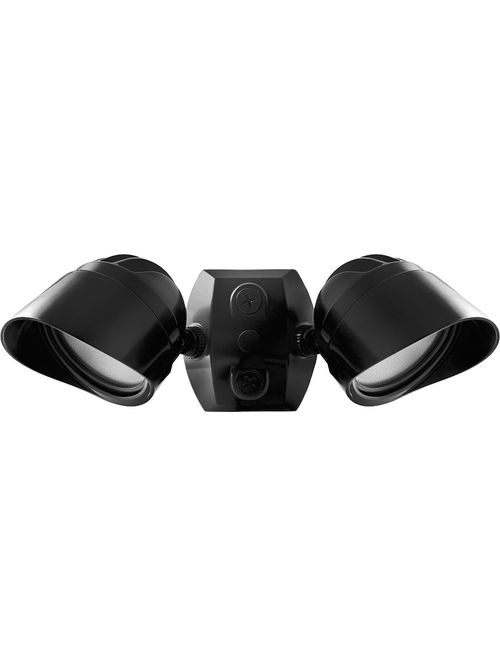RAB BULLET2X12B 2 x 12 W 120 Volt 6 x 14-1/2 Inch Cool Black Die-Cast Aluminum LED Floodlight Fixture RAB BULLET2X12B 2 x 12 W 120 Volt 6 x 14-1/2 Inch Cool Black Die-Cast Aluminum LED Floodlight Fixture