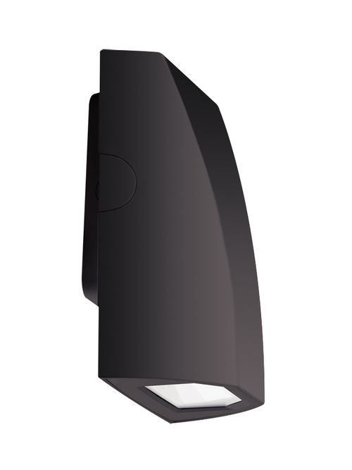 RAB SLIM18Y 18 W 120/208/ 240/277 Volt 6.5 x 8.75 x 3.9 Inch Warm Bronze LED Wall Pack RAB SLIM18Y 18 W 120/208/ 240/277 Volt 6.5 x 8.75 x 3.9 Inch Warm Bronze LED Wall Pack