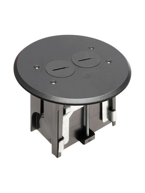 ARL FLBAR101BL BLACK ADJ FLOOR BOX- ARL FLBAR101BL BLACK ADJ FLOOR BOX-