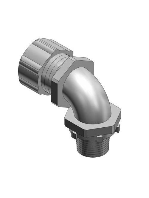 Product image for Thomas & Betts LT492 Steel City 3/4 Inch 90 Degree Liquidtight Connector
