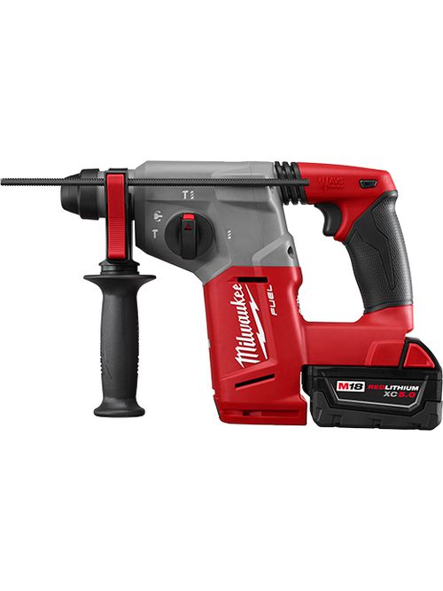 Product image for Milwaukee 2712-22 M18 FUEL™ 1" SDS Plus Rotary Hammer Kit