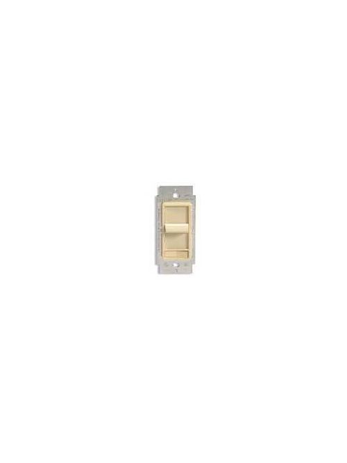 Leviton 6621-PA 600 W 1-Pole Incandescent Almond Decora SureSlide Light Dimmer with Preset Product image for Leviton 6621-PA 600 W 1-Pole Incandescent Almond Decora SureSlide Light Dimmer with Preset