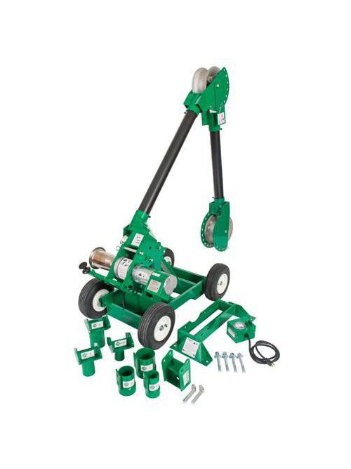 Product image for Greenlee 6805 11.5 x 26 x 8.5 Inch 8000 lb Mobile Cable Puller
