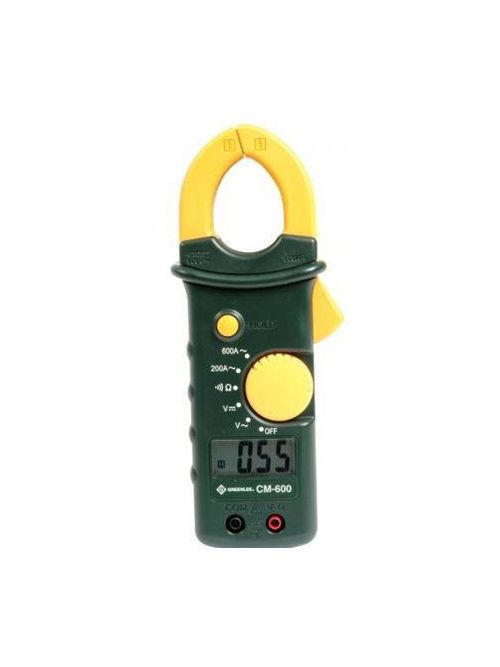 Product image for Greenlee CM-650 600 Volt True RMS Clamp-On Meter