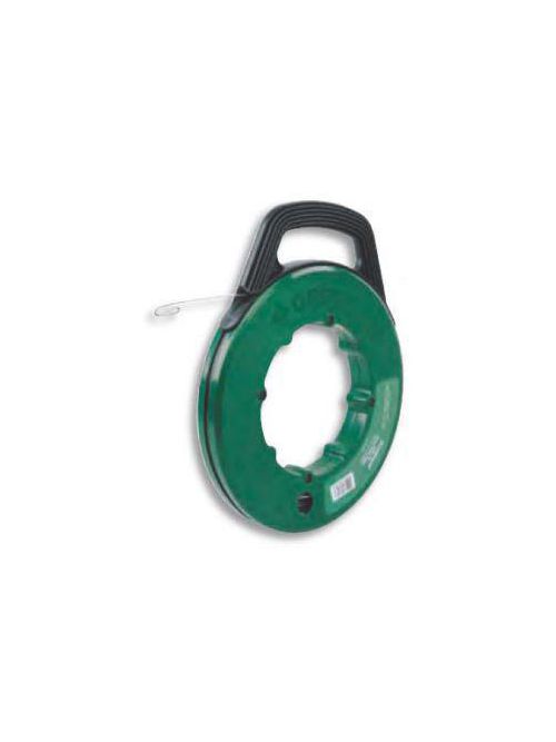 Product image for Greenlee R438-10 1/8 x 0.06 Inch x 100 Foot 400 lb Steel Fish Tape