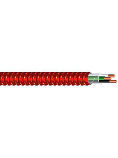 Southwire 55454203 (2) 14/16 AWG 2-Conductor 0.55/0.47 Inch 1000 Foot Red Copper/Aluminum Armor THHN Metal Clad Cable Southwire 55454203 (2) 14/16 AWG 2-Conductor 0.55/0.47 Inch 1000 Foot Red Copper/Aluminum Armor THHN Metal Clad Cable