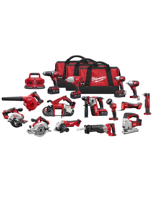 Product image for Milwaukee 2695-15 M18™ 15-Tool Combo Kit