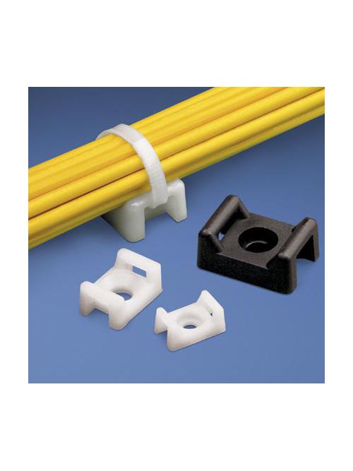 Panduit TM3S25-C .62 Inch 15.8 mm 1/4 Screw Cable Tie Mount Panduit TM3S25-C .62 Inch 15.8 mm 1/4 Screw Cable Tie Mount