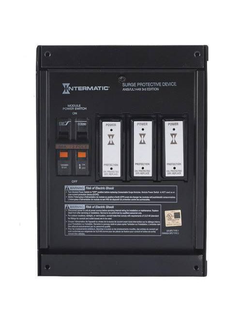 Product image for Intermatic IG2240-IMS 120/240 VAC Surge Protective Device with Consumable Module