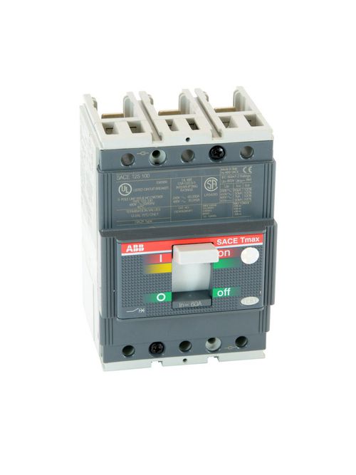 Product image for ABB T2S060TW BKR T2S 60A 3P T/M UL