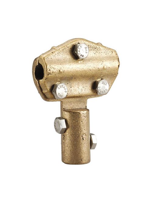 Product image for Erico LPC446 Industrial Stack T-Connector, Bare