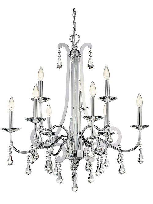 Product image for Kichler 42546CH Chandelier 9Lt