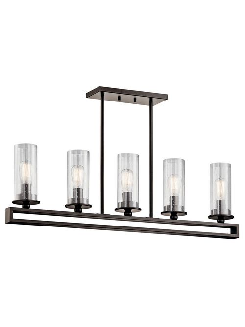 Product image for Kichler 42124OZ Linear Chandelier 5Lt