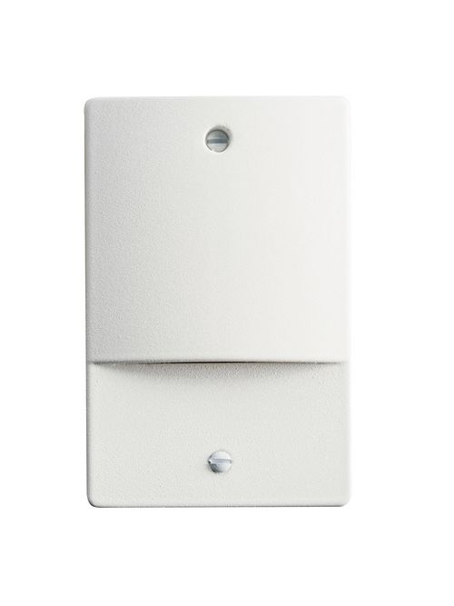Product image for Kichler 12666WH LED STEP LIGHT NON DIMMABLE