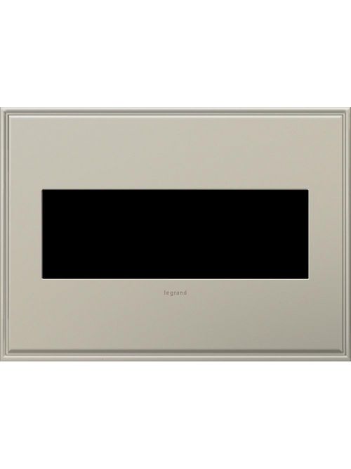 Product image for Pass & Seymour AWC3G-AN4 3-Gang 2-Module Wall Plate - Antique Nickel