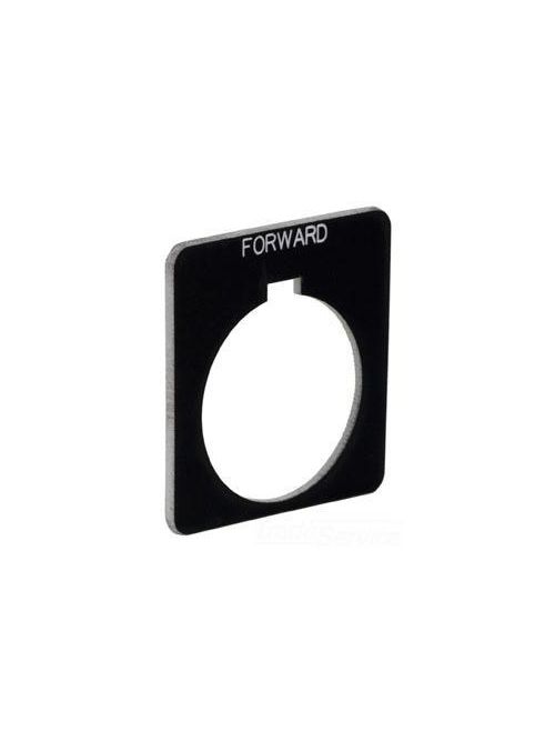 Product image for Square D 9001KN106BP Type K 30 mm Push Button Legend Plate