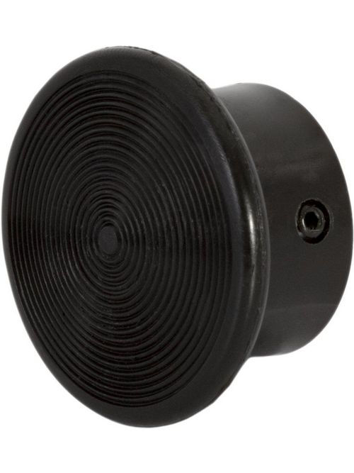 Product image for Square D 9001K92B 1-3/8 Inch NEMA 1/2/3/3R/4/12/13 Black Mushroom Push Button Knob
