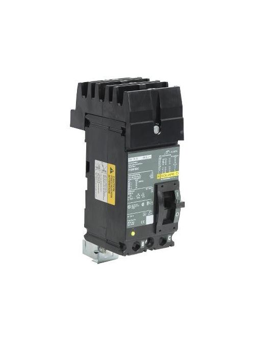 Product image for Square D FH26015BC 600 Volt 15 Amp Molded Case Circuit Breaker
