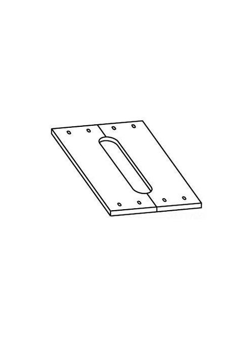 Square D RWT10ACP 10 Inch Gray Electrodeposition Painted 14 Gauge Steel Wall Duct Split Flush Cover with Grommet Product image for Square D RWT10ACP 10 Inch Gray Electrodeposition Painted 14 Gauge Steel Wall Duct Split Flush Cover with Grommet