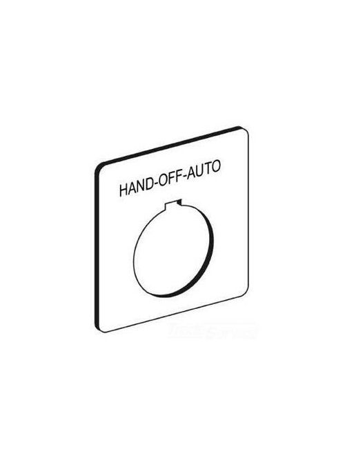 Product image for Square D 9001KN760WP Type K 30 mm Push Button Legend Plate