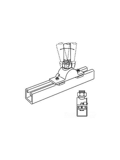 Product image for SC G-977 STEEL SWING CONNECTOR