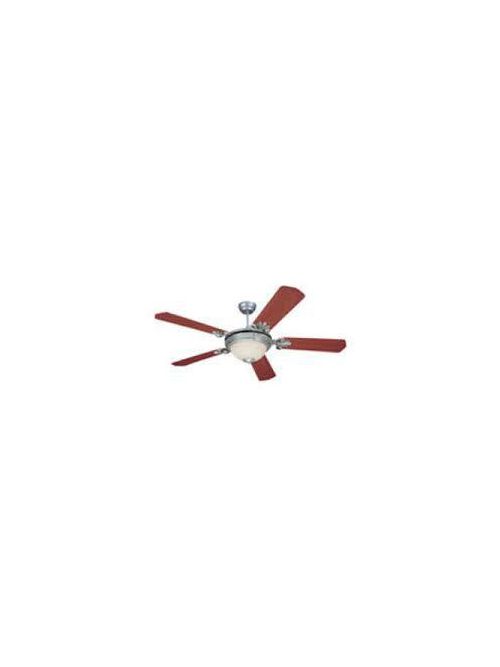 Product image for Sea Gull Lighting 1558-61 3-Lamp 52 Inch 175 RPM 5030.52 CFM 62.2 W Silver Patina Maple 5-Blade Ceiling Fan