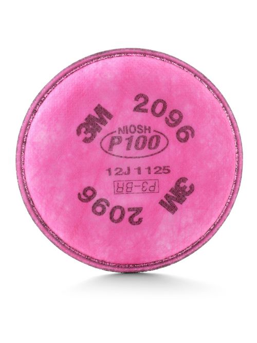 3M Company 2096 P100 with Nuisance Level Acid Gas Relief Particulate Filter 3M Company 2096 P100 with Nuisance Level Acid Gas Relief Particulate Filter